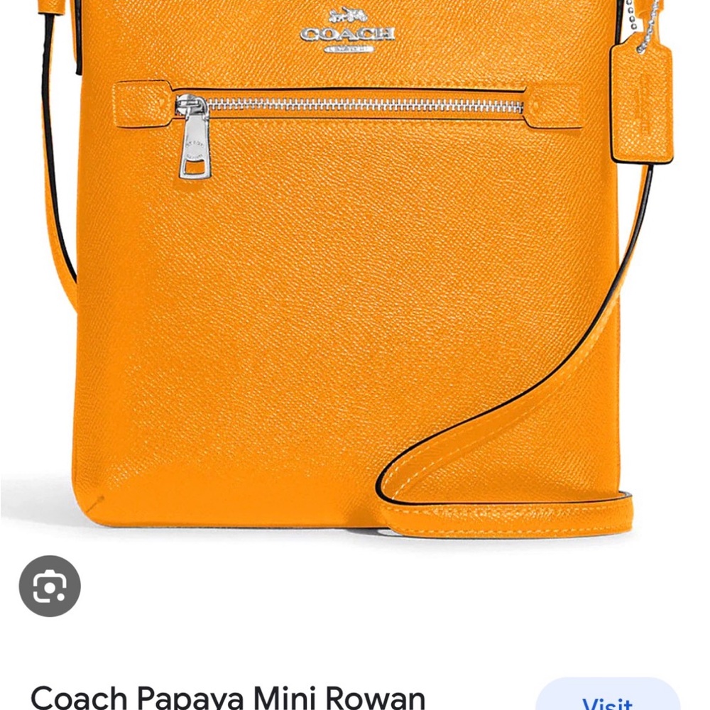 Coach Crossbody with matching wallet.